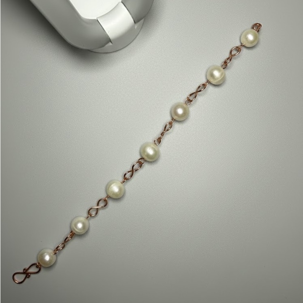 Infinity Pearl Bracelet